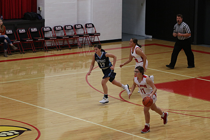 Lady Cardinals Blowout Red Cloud