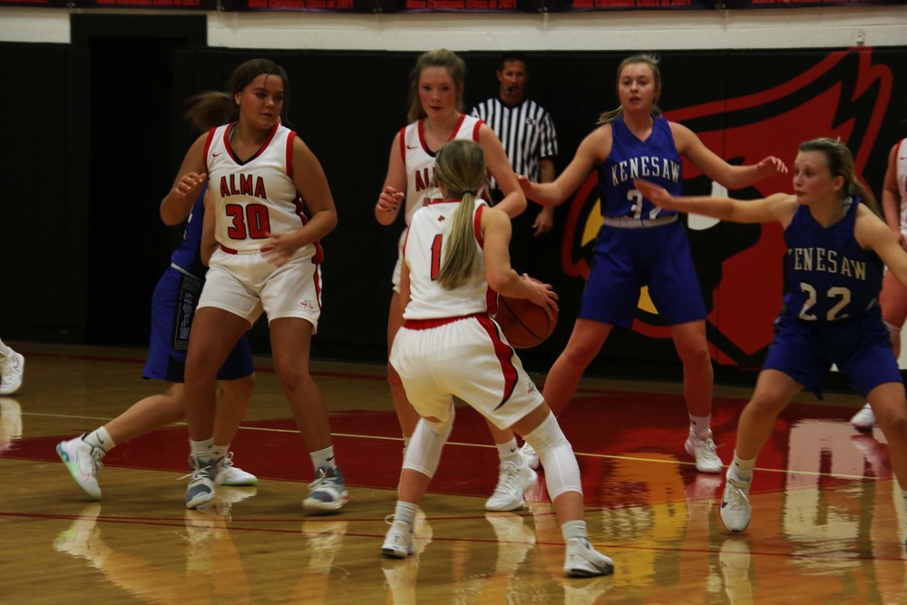 Lady Cardinals big win against Medicine Valley