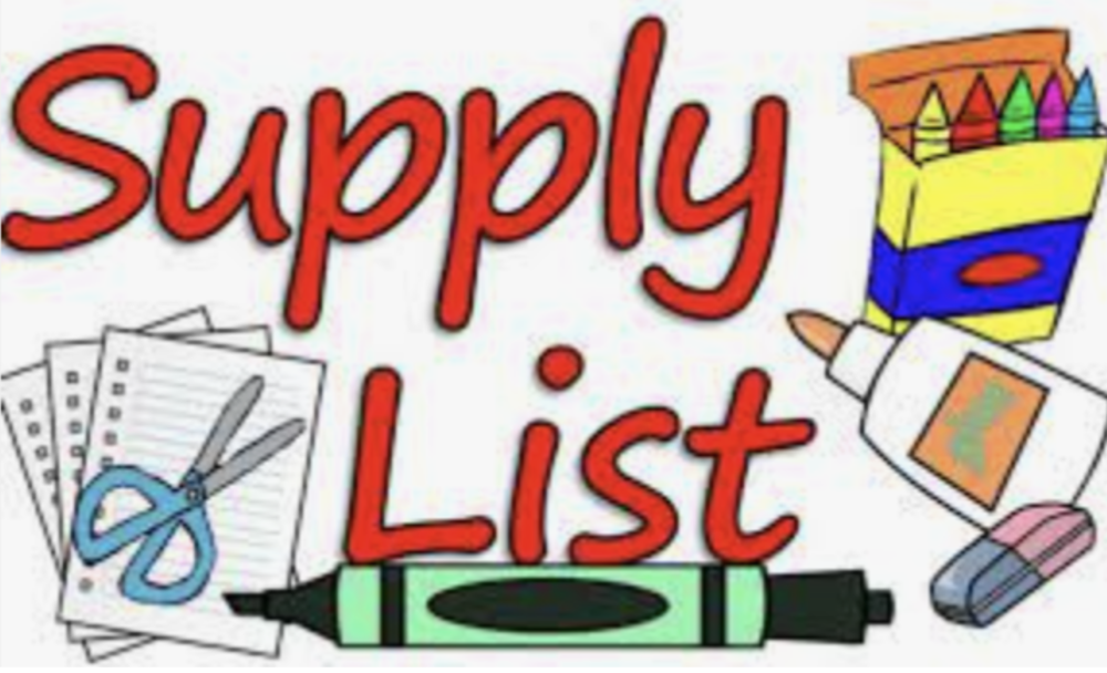 20232024 Supply List Alma Public Schools