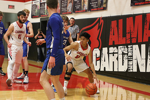 Alma Boys Basketball Outplayed Medicine Valley