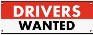 Drivers Wanted